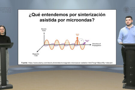 Video sinterización por microondas